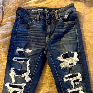 American eagle distressed jeans